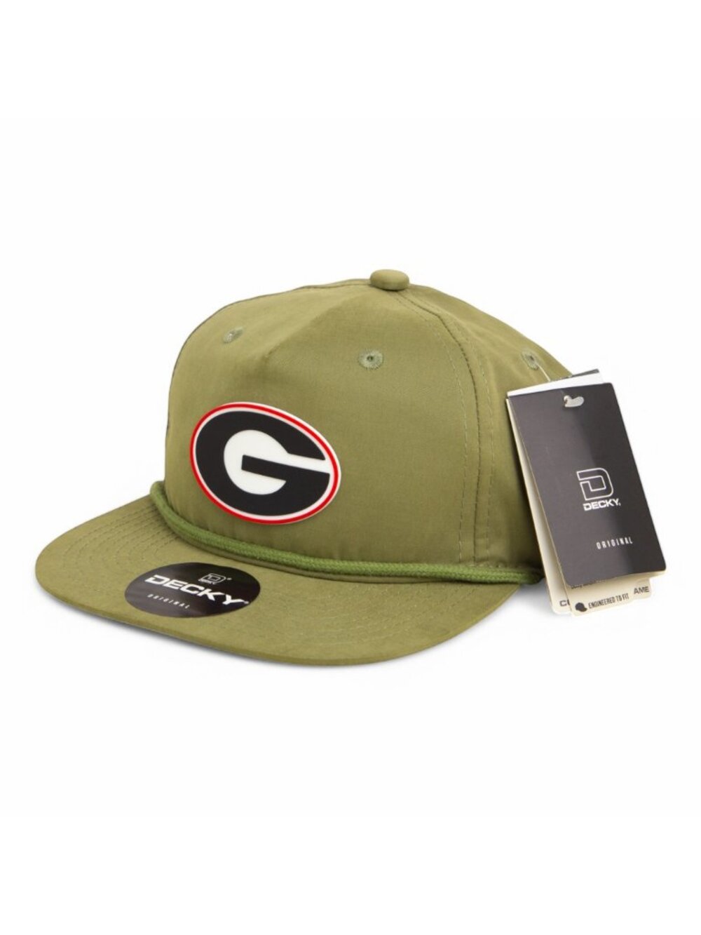 Georgia Bulldogs Power G 3D Classic Rope Hat- Loden